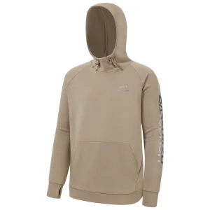 BASSDASH Men’s Fleece Lined  Hoodie Water Resistant  Pullover Sweatshirt