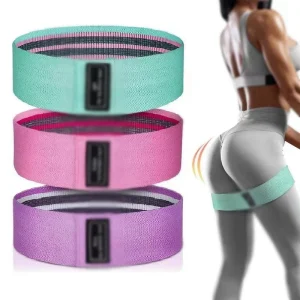 1- 3pcs Resistance Band Set For Full-Body Workouts Strength Training Yoga And Pilates