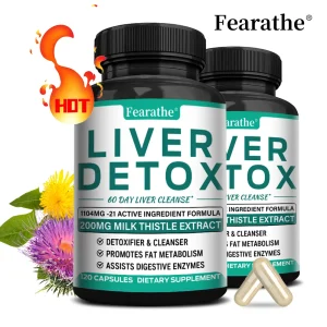 Liver Detox Supplement - Cleanse, Good for Immunity, Digestion, Fat Metabolism