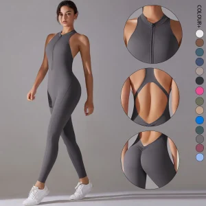 Women Bodysuits Tummy Control Yoga Suit  Workout Clothes