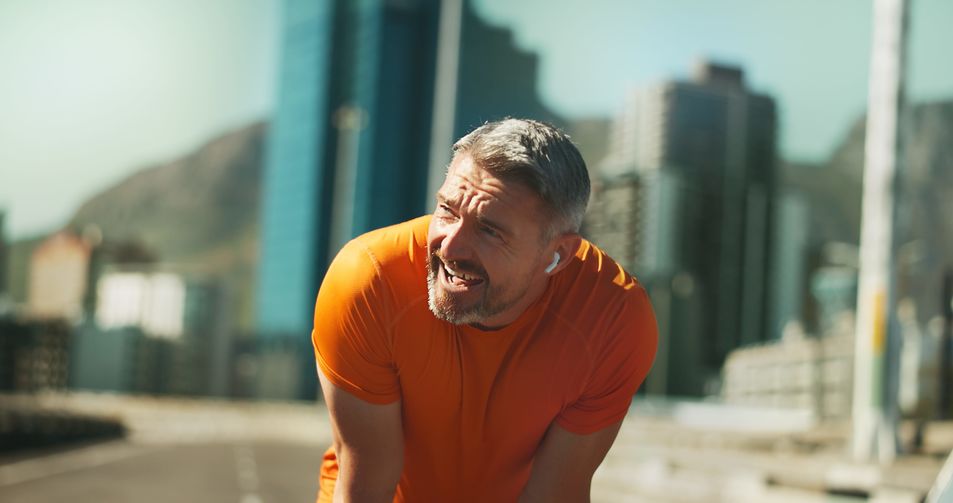 Tired runner needing electrolyte cuspules